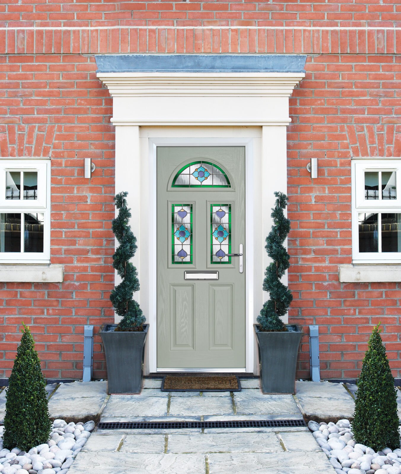 Composite Front Doors View